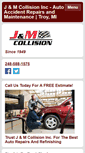 Mobile Screenshot of jmcollision.com